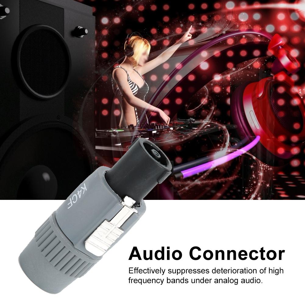 10 Stück 4 Farben Luftfahrt Chassis Stecker Buchse Bühnenlicht Professioneller Audio Video Anschluss Strombuchse