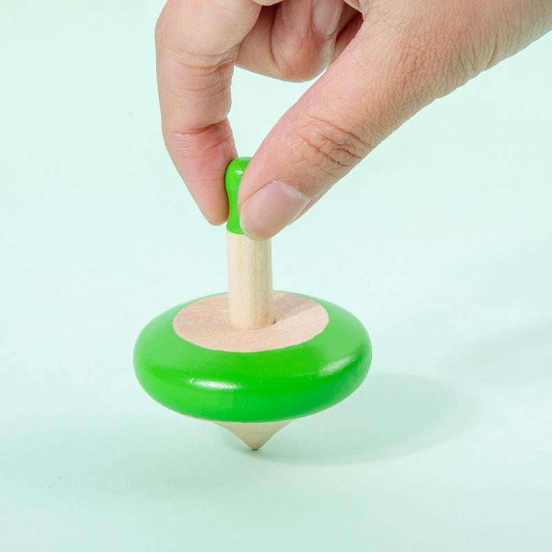 4pcs Gyro Toy Colored Gyro Toys Funny Table Tops Gyro Toys Portable Small Gyro Toy