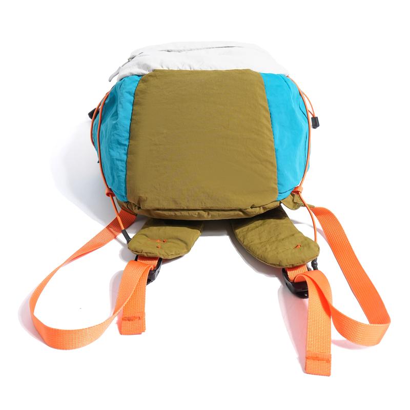 Contrast Color Backpack Lightweight Student Schoolbag Outdoor Travel Waterproof Backpack