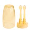 Baby Toothbrush Set Baby Silicone Soft Toothbrush Children's Oral Cleaning Baby Teeth Brush Tongue Coating Brush