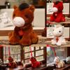 Year Of The Horse Lucky Plush Toy With Hanging Decoration For Kids Gift Collection
