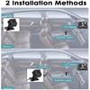 1080P Car Baby Camera with 4.3 Inch Foldable Screen Night Visible 150 degrees  Wide View Angle for Backseat Monitoring