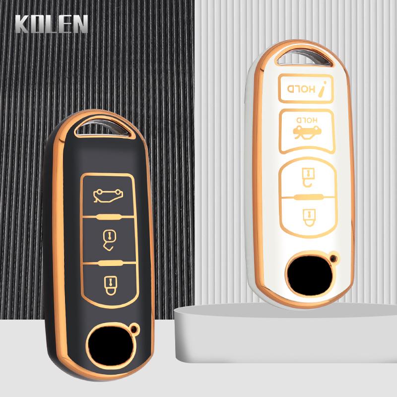 New Tpu Car Remote Key Case Cover Shell For Mazda 2 3 6 Atenza Axela Demio Cx-5 Cx5 Cx-3 Cx7 Cx-9 2 3 4 Buttons Protected Fob
