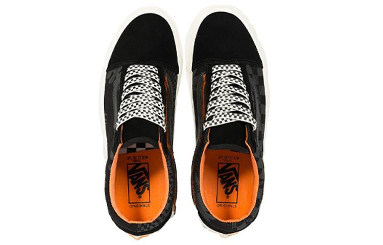 Old Skool Porter-Yoshida & Co. x Og Vans Lx 'Floral Checkerboard - Black' VN0A4P3XXG5