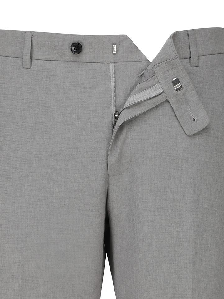 AND Z Men'S) Cation Setup Slim Fit Slacks_Boe2Pp1001Lgr