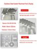 304 & 316L Stainless Steel U-Shaped Shim and Flat Washer for Gap Adjustment