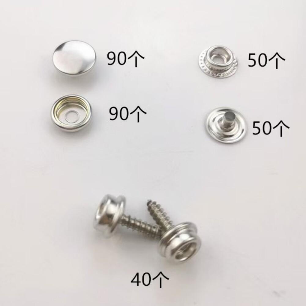 323pcs Stainless Steel Screw Snap Buttons With Tool Set For Tarpaulin And Ship Tool Accessories Professional Tools Instrument Pa