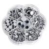 500Pcs Mixed Size Self-adhesive Plastic Round Eyes Wiggle Googly