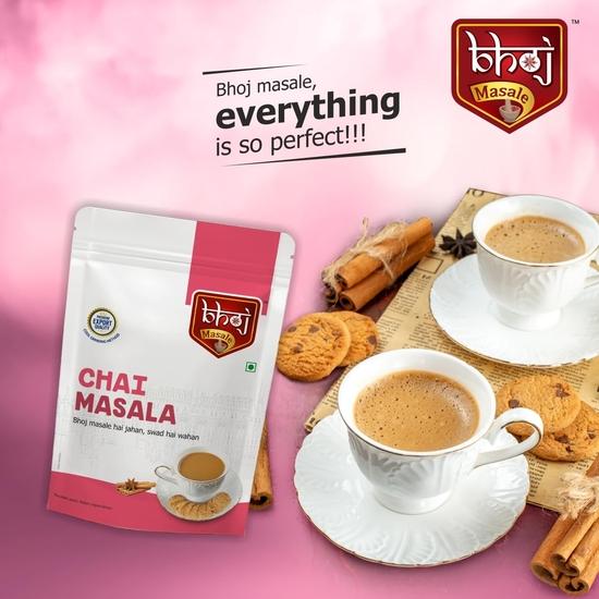 Bhoj Masale Chai Masala 200GM | Aromatic Tea Masala Powder with 100% Natural Ingredients