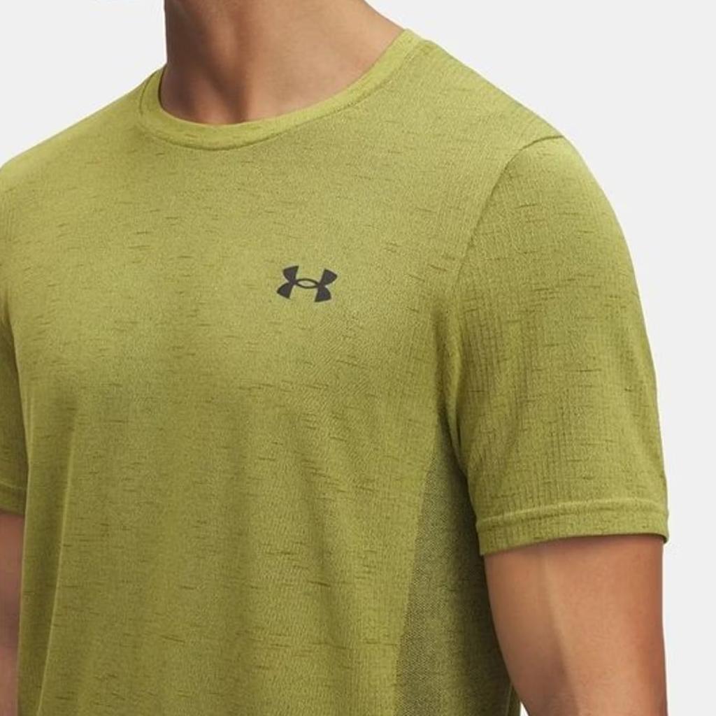 Under Armour SS25 Herren Trainingsserie Schnelltrocknend Atmungsaktiv Pullover Kurzarm T-Shirt Herren Tops 1382801-729