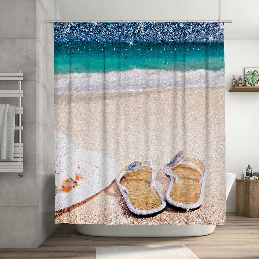 Floral Print Shower Curtain Personalized Monogram Bathroom Decor for Women Girls with Pink Flowers Design Custom Name Shower Cur