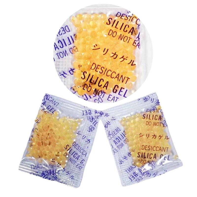 100 bustine di gel di silice Bustine essiccanti Microonde Reattiva Rapidamente Bustina Essiccante per Controllo Umidità Conservazione Cibo