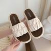 Flat-bottomed cool slippers women's summer wear new Internet celebrity casual non-slip beach sandals soft-soled lazy one-word drag