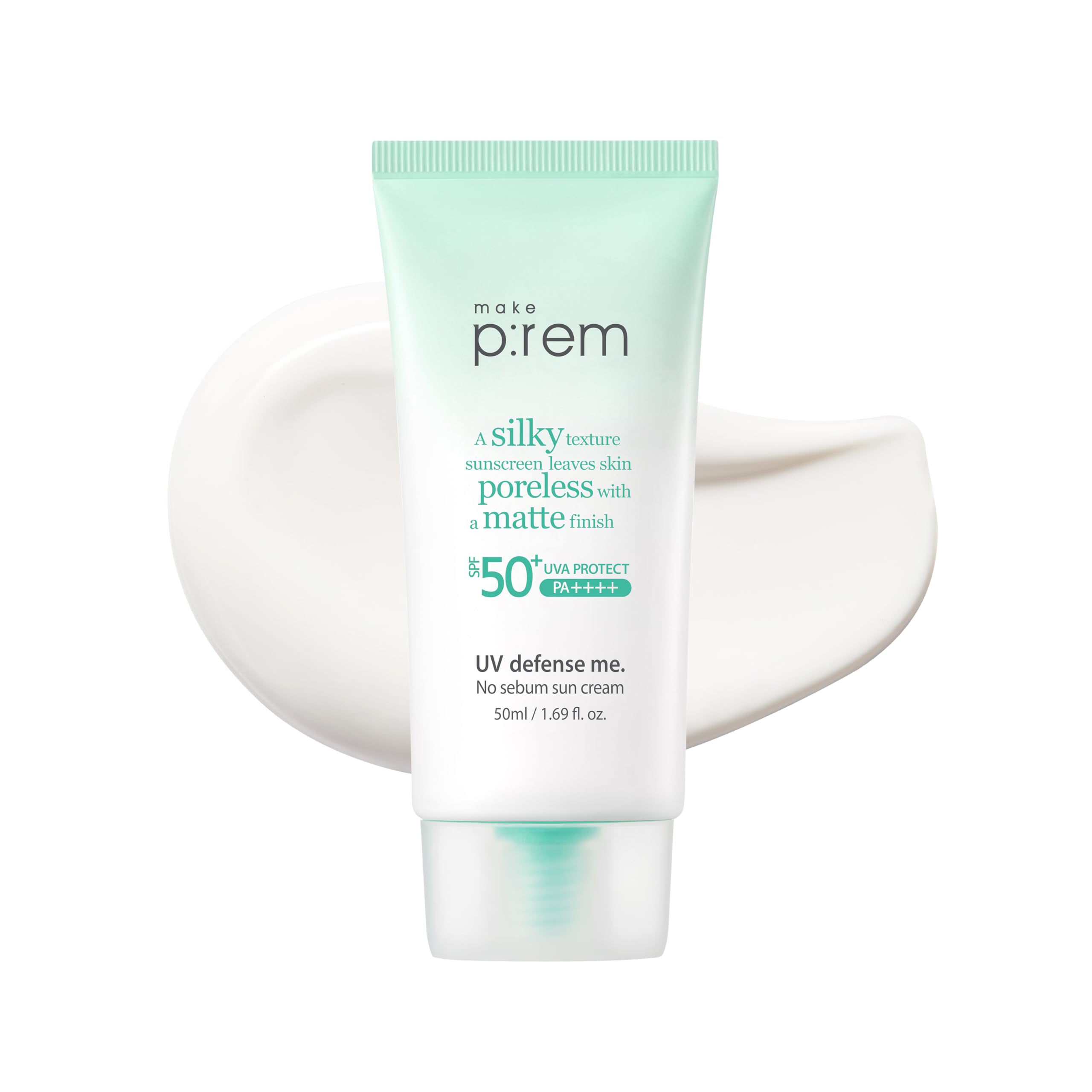 

Make Prem UV Defense Me Солнцезащитный крем 50 мл Солнцезащитный крем для лица и всего тела Сияющая база для кожи УФ-база База для макияжа Корея Разглаживание Покрытие пор Себум