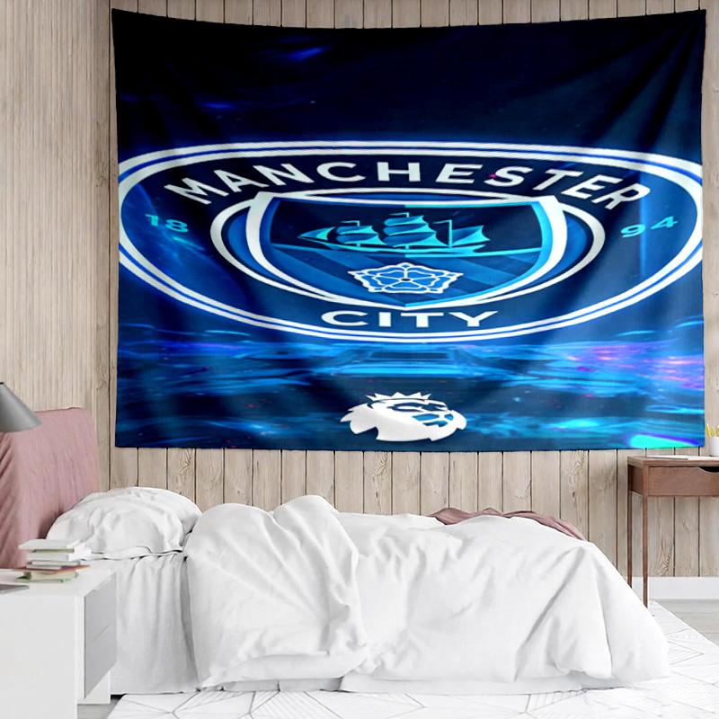 City Football Club Printed Printed Tapestry, for Bedroom,Livingroom, dormitory, Large Wall Decor, Fabric Decor Fan Birthday Gifts