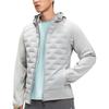 Asics Down Jackets Men's Gray Hooded Moderate Down Jacket 2011D203-020