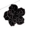 Zircon Fabric Flowers Brooch Metal Pin Wedding Jewelry New Skirt Shirt Decor