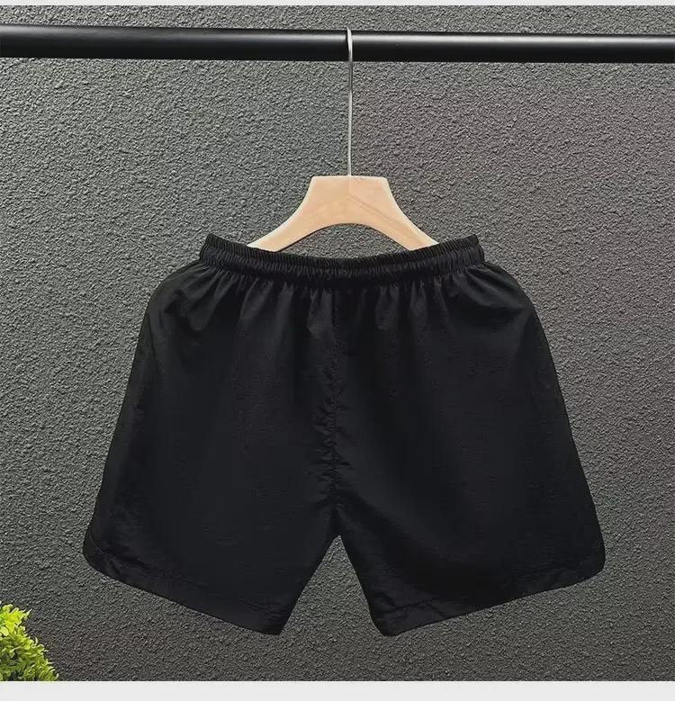 2024 Herren Slim Fit Dreiviertel Casual Solid Color Shorts – Modisch und Sportlich