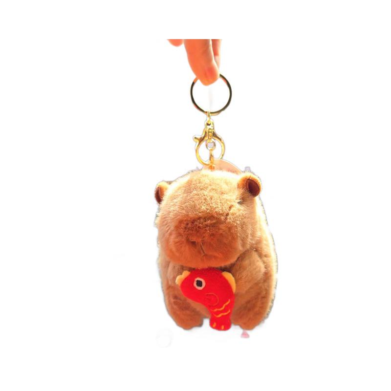 2025 Capybara Plush & Keychain Set - Cute & Quirky Capybara-kun for Bags