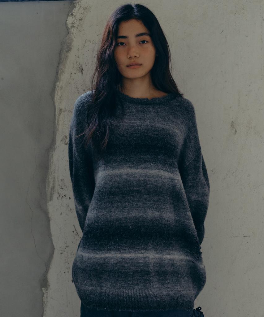 FRITUR Gradation Knit 2Color_F243Kn02