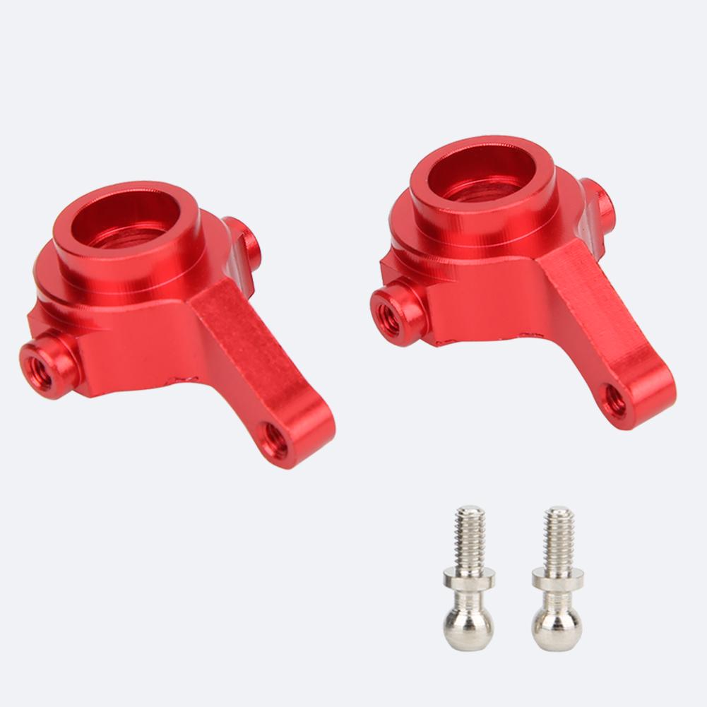 Aluminum Alloy Left Right Steering Cup Replacement Parts Fit for WL A959 A979 A969 1 18 RC CarRed