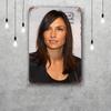 Famke Janssen Retro Vintage Tin Sign Poster Decorative Plaque Metal Plate Wall Decor