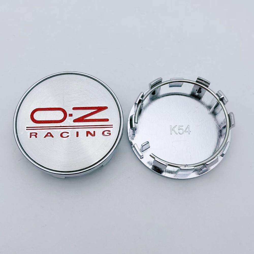 4 Stück 54mm 50mm OZ O.Z Racing Logo Emblem Auto Radnabendeckel Radnabenmitte Staubschutz Felgennabendeckel Ersatz Auto Zubehör