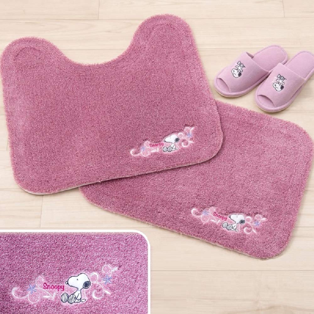 

Senko Snoopy Wish Set Ванна Розовый 86938 Туалет 55 x Ванна 43 x 60см 3 предмета (Коврик для туалета, Коврик, Тапочки) Мат приблизительно. 60см, Мат Прибл. розовый