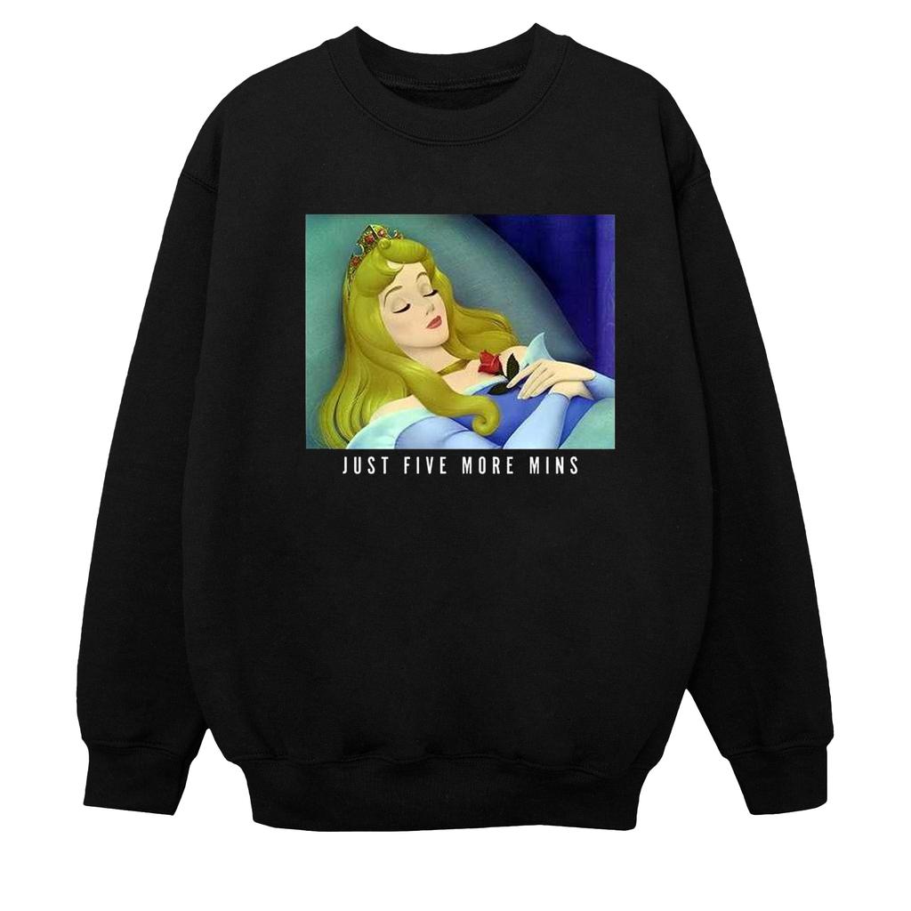 Disney Princess Mens Sleeping Beauty Five More Minutes Sweatshirt