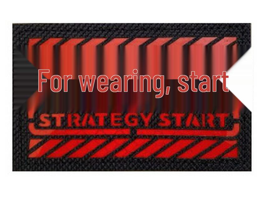 

Qiaosheng Reflective Embroidery Floral Patch Armband for Outdoor Gear