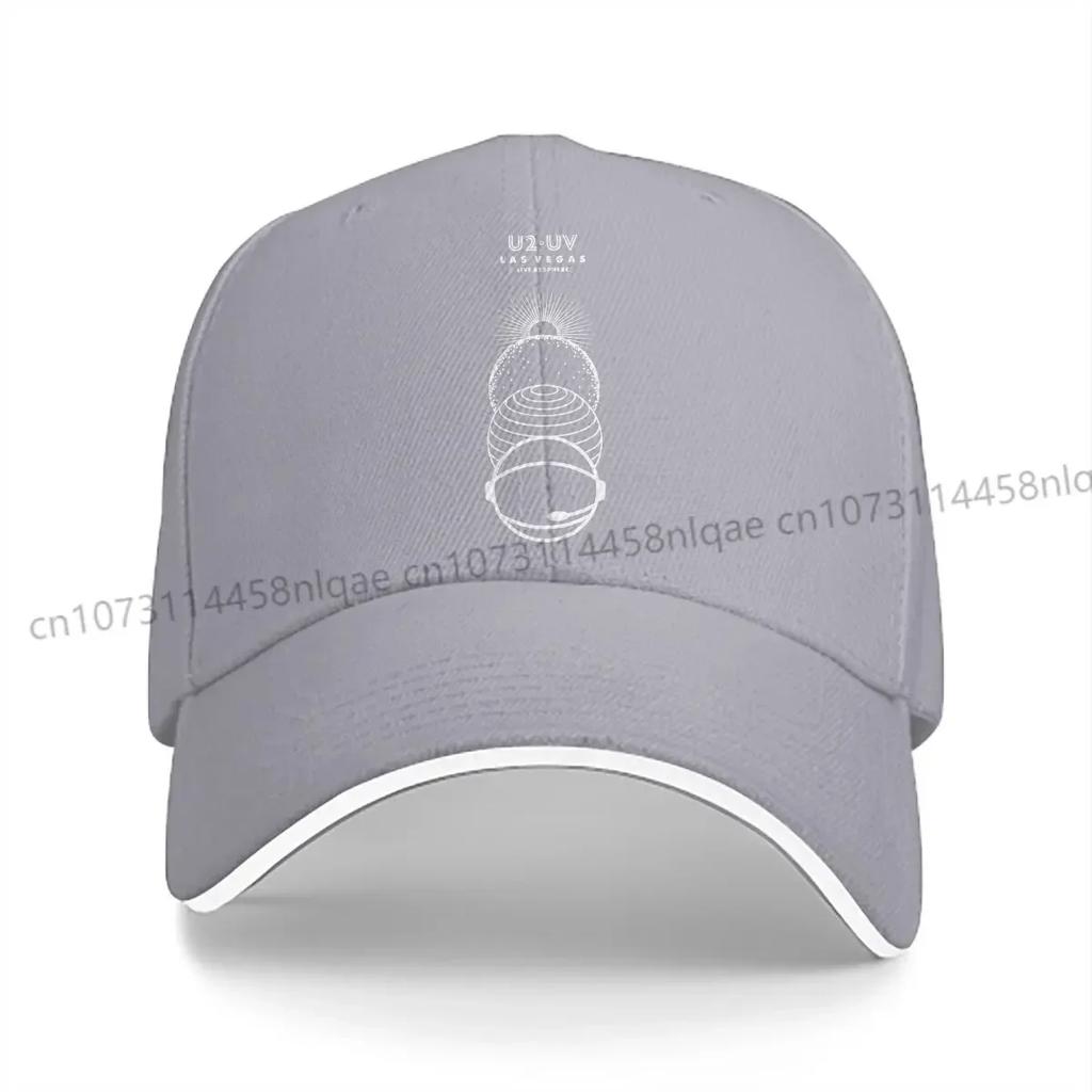 U White Sphere Unisex Baseball Caps Peaked Cap Sun Shade Cycling Hat