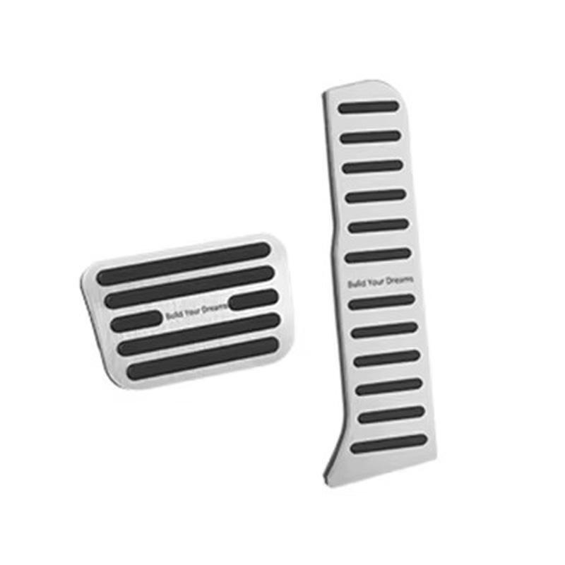 For BYD Seal U Song Plus DM-i EV -2024 Alumium Alloy Car Accelerator Brake Pedals Anti-Slip Car Fuel Foot Pedal Covers Parts