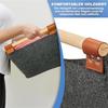 Firewood Box Large Capacity 50L Foldable Wood Basket Foldable Clothes Storage Basket for Fireplace & Wood Stove New