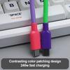 Cavo di Ricarica Rapida Usb C-C in Silicone Liquido da 240W per 17 16 15 Pro Max S26