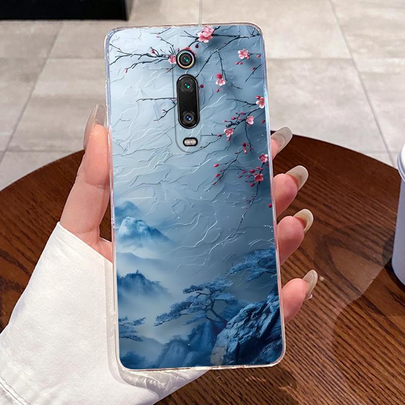 Casing For Xiaomi Mi 9T Pro Mi9T Fundas For Poco F2 / Redmi K20 Pro Clear Silicone Soft TPU Back Cover Cute Cat Protective Case