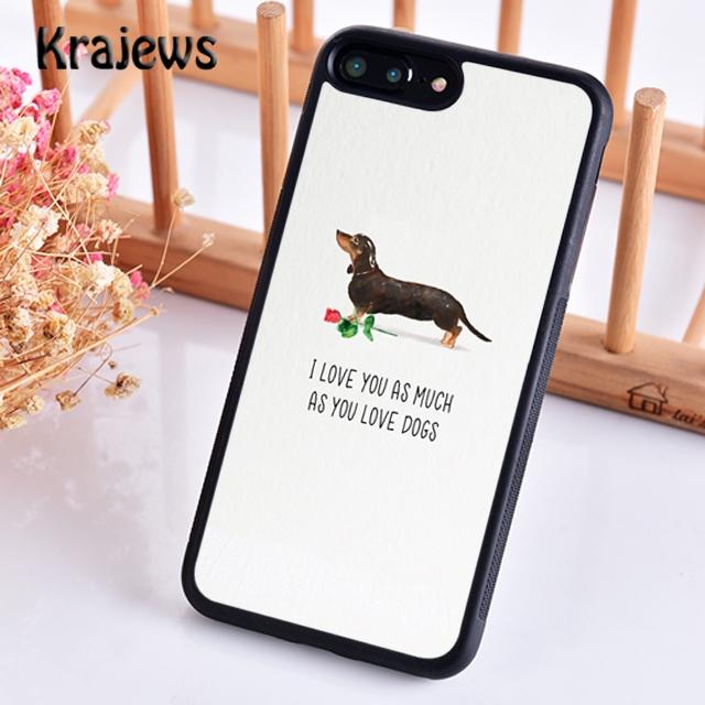 Dachshund Sausage Art Phone Case Cover For iPhone 17 Air 16 15 14 Plus 12 13 Pro Max Coque Shell Fundas