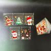 Santa Claus Christmas Treat Bags Cartoon Designs Cookie Packaging Bag  Holiday Gift