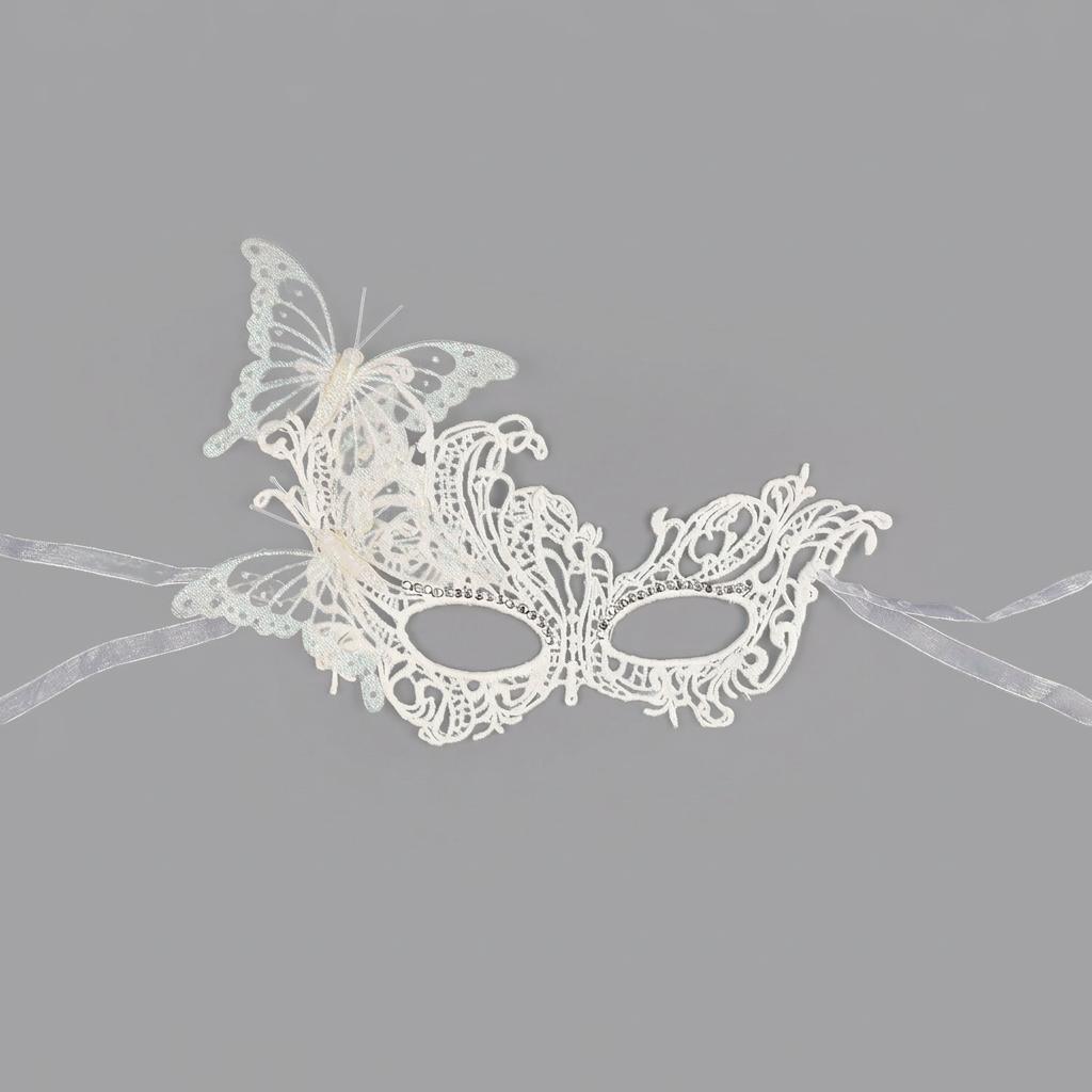 Black Lace Mask Hollow-Out Lace Half Face Mask Costume Party Mask Mysterious For Photography Costume Occasions Halloween Costume