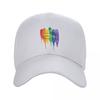 Individuelle Liebe Gewinnt Regenbogen LGBT Baseballkappe Outdoor Damen Unisex Verstellbar Gay Pride Lesbisch Papa Hut Sommer Snapback Hüte