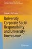 Kniha University Corporate Social Responsibility and University Governance : 8