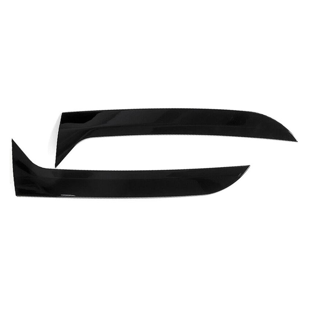 Gloss Black Pair Rear Window Side Wing Spoiler For VW Tiguan MK1 07-16