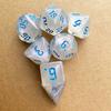 7Pcs/Set Acrylic DND Dice 7-Die Game Dice New Polyhedral Dice  Table Game