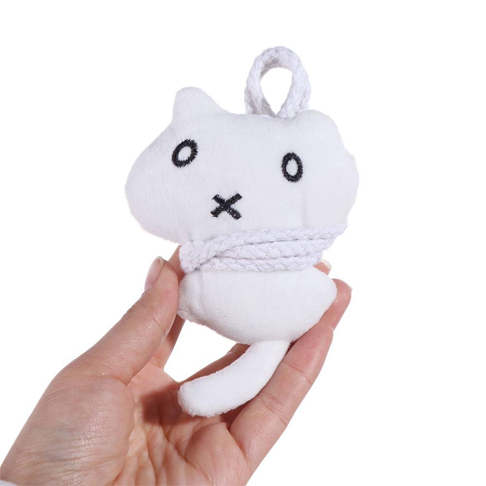 Decorations Cat Plush Pendant Stuffed Animal Stuffed Cat Doll Hanging Kitten Plush  Bag Charm