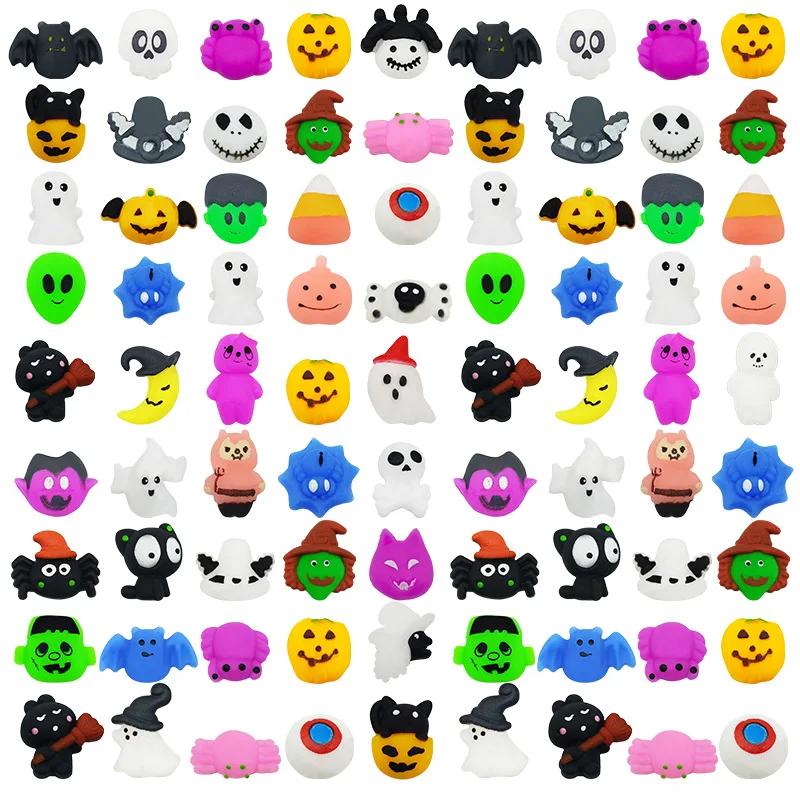 

Набор игрушек-антистресс на Хэллоуин, 12 шт. TPR игрушки для снятия стресса для детей, подростков, взрослых, сувениры для Хэллоуинской вечеринки, сенсорные игрушки-непоседы для снятия тревоги 50pcs разноцветный