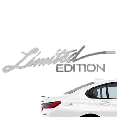 Car Limited Edition Metal Decal Car Trunk Badge Sticker Car Trunk Rear Emblem Badge Decal Sticker Car Emblem Metal Decal For