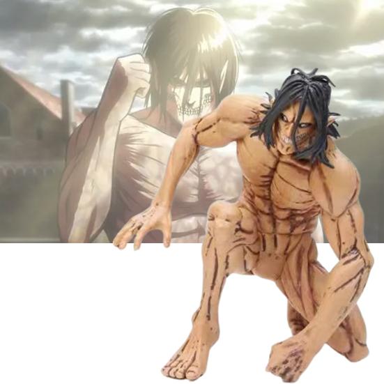 Model Toy Good Craftsmanship Simulated PVC Miniature Attack On Titan Eren Jaeger for Car Decoration