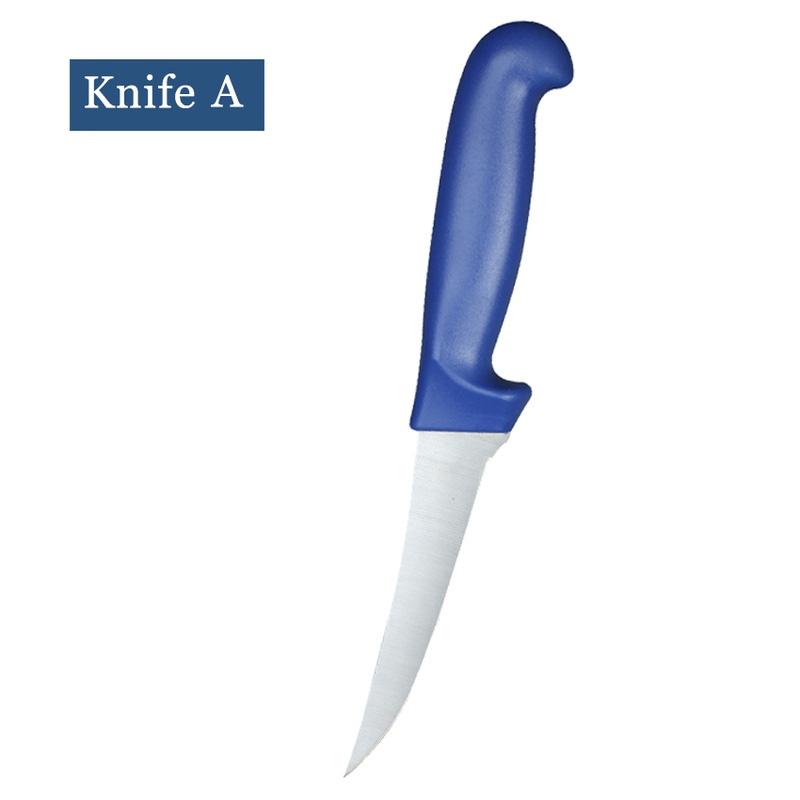 WXCOO Meat Cutting Knife Fish Meat Kitchen Butcher Hand Forged Chef Blade High Carbon Steel For Cooking Tool