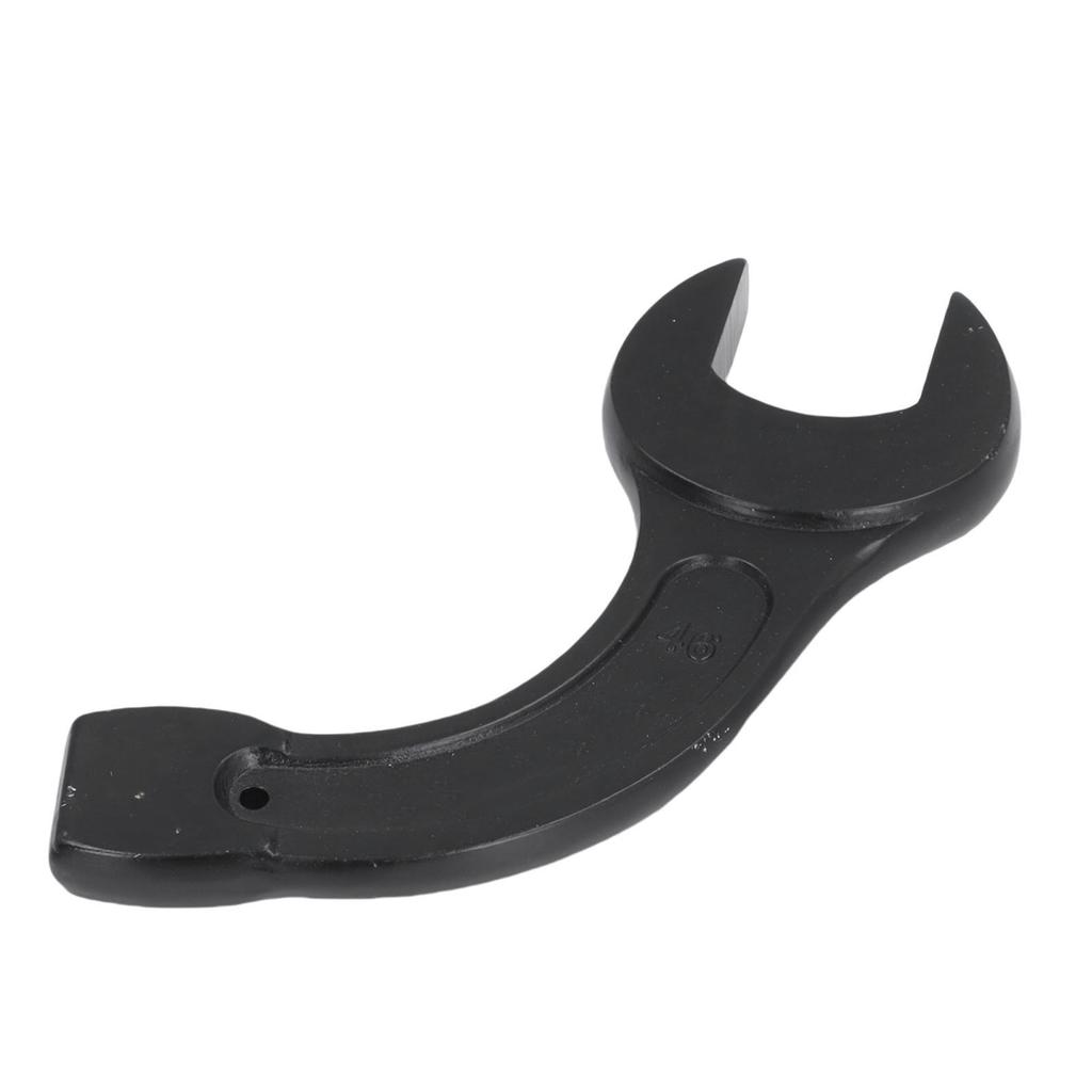 Open Tapping Wrench High Carbon Steel Heavy Duty Bent Handle Single Head Wrench for Repair Maintenance 46mm   1.81in