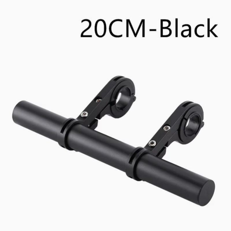 Supporto esteso per manubrio da bicicletta da 10/20/30 cm, supporto per faro MTB, barra estesa, prolunga per manubrio da strada e mountain bike, parti per portapacchi