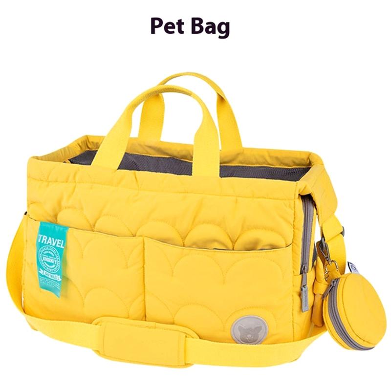 Large Capacity Macaroon Pet Cat Bag Cat Cage Cat Backpack Load 10Kg Outdoor Portable Pet Carrier A
